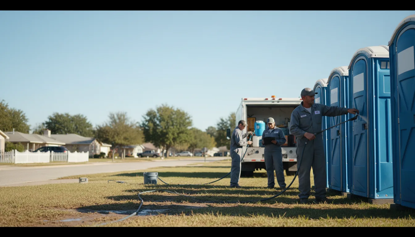 Long-Term Portable Toilet Rental in Bland, VA near me
